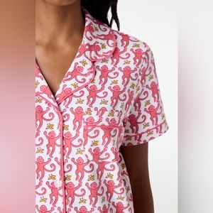 Roller Rabbit Monkey Polo Pajamas Short Sleeves Shorts